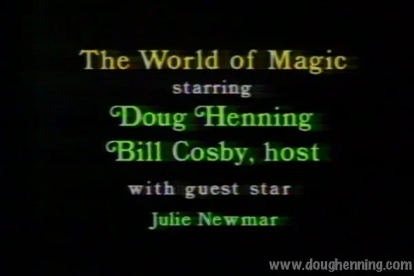 Still from “Show Open Credits” — Doug Henning’s World of Magic, 26 December 1975