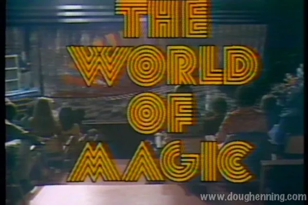 Still from “Show Open Credits” — Doug Henning’s World of Magic, 26 December 1975