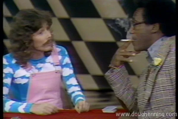 Still from “Closeup: Card in Cigarette” — Doug Henning’s World of Magic, 26 December 1975