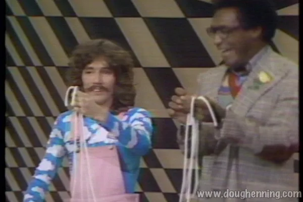Still from “Cut and Restored Rope Trick with Bill Cosby” — Doug Henning’s World of Magic, 26 December 1975