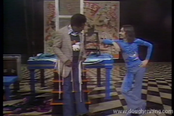 Cosby figures out the rope trick